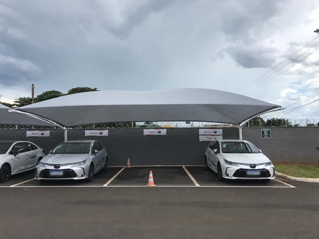 Cobertura em Tela de Sombreamento — foto 1